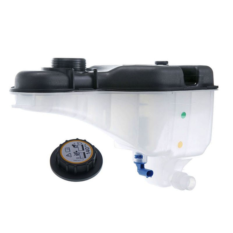 Engine Coolant Expansion Tank with Cap & Sensor for Jaguar S-Type Super V8 XF
