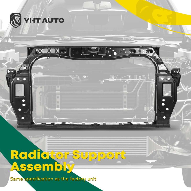 Radiator Support Assembly for Kia Rio 2012-2017 L4 1.6L Hatchback Sedan
