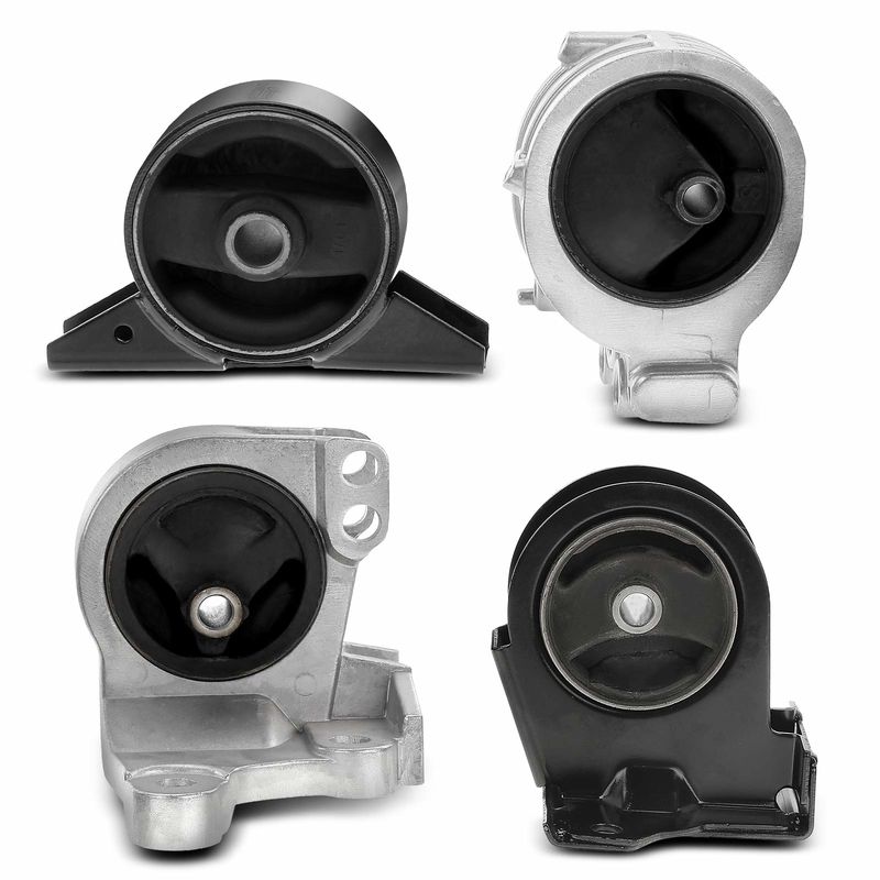 4x Engine Motor & Transmission Mount for Chrysler Sebring Dodge Stratus 01-05 2.4L