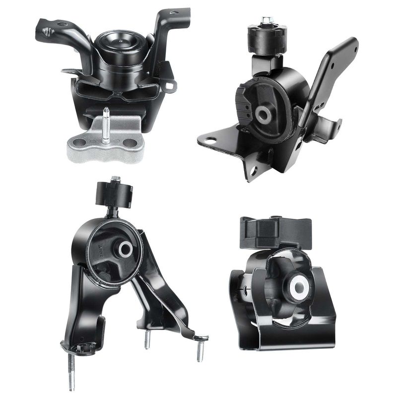 4x Engine Motor & Transmission Mount for Pontiac Toyota 09-13 L4 1.8L Automatic