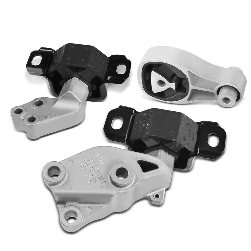 3x Engine Motor & Transmission Mount for Smart Fortwo 2008-2015 1.0L SOHC DOHC