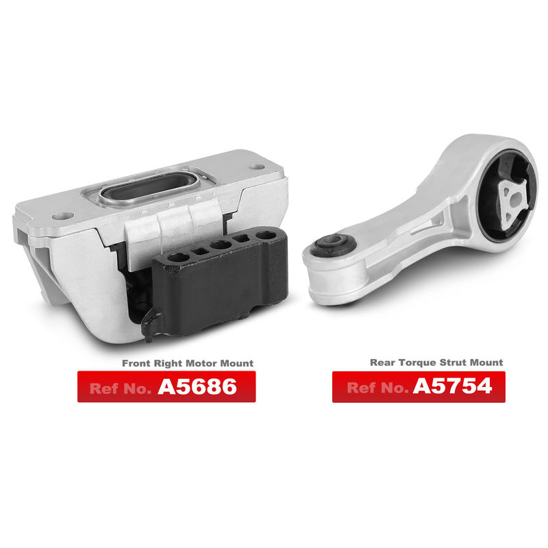 2x Engine Motor Mount & Torque Strut Mount for Dodge Journey 2011-2018 L4 2.4L