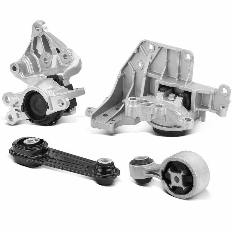 4x Engine Motor & Transmission Mount for Nissan Rogue 2014-2017 2.5L