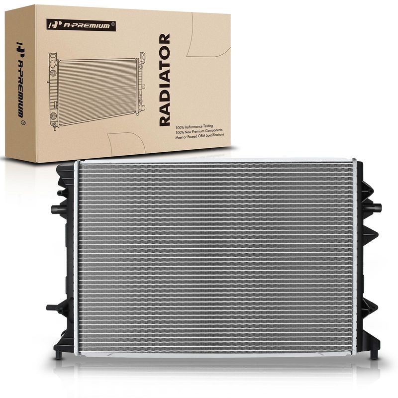 Radiator for Volkswagen Jetta 13-16 Passat 12-14 1.4L 2.0L Manual Trans.