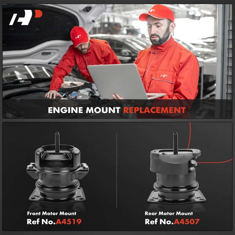 2x Engine Motor Mount for Acura CL 2001-2003 TL 2000-2003 V6 3.2L