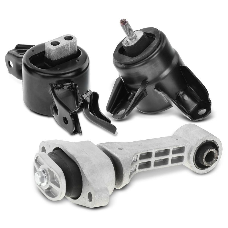 3x Engine Motor & Transmission Mount for Hyundai Elantra 11-16 Accent Kia Forte