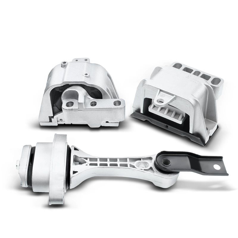 3x Engine Motor & Transmission Mount for Volkswagen VW Beetle Jetta 99-05 Golf 99-06