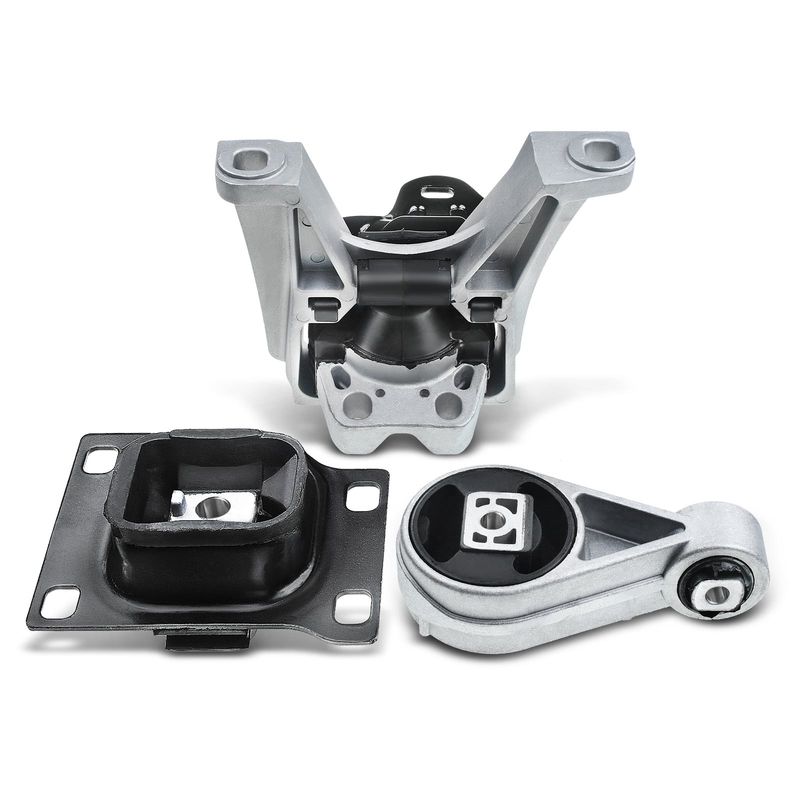 Front & Rear Right 3x Engine Motor & Transmission Mount for Ford Focus 2005-2007 2.0L Automatic