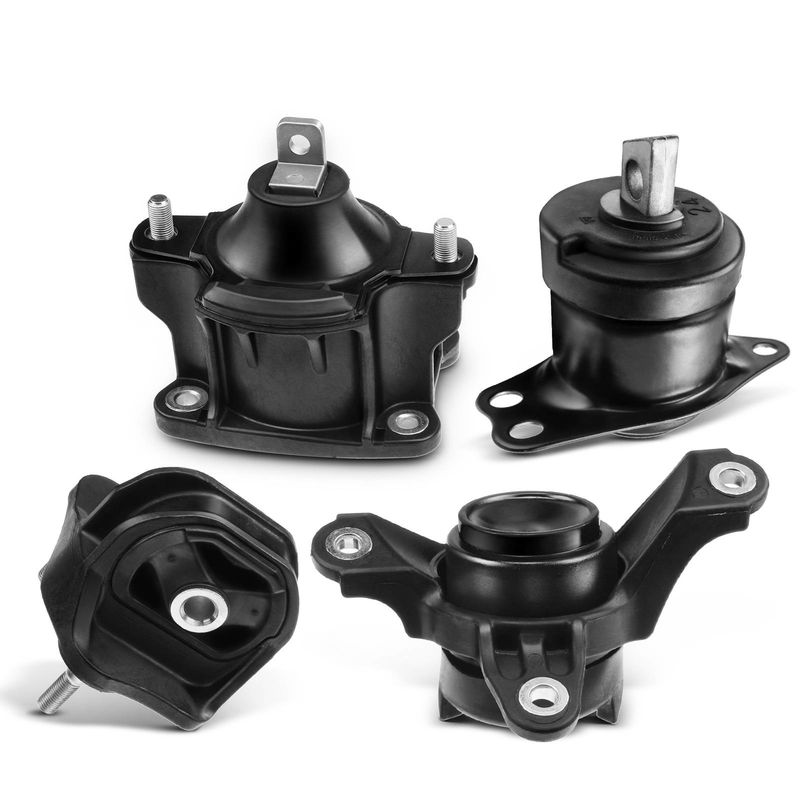 4x Engine Motor & Transmission Mount for Honda Accord 13-17 L4 2.4L Automatic