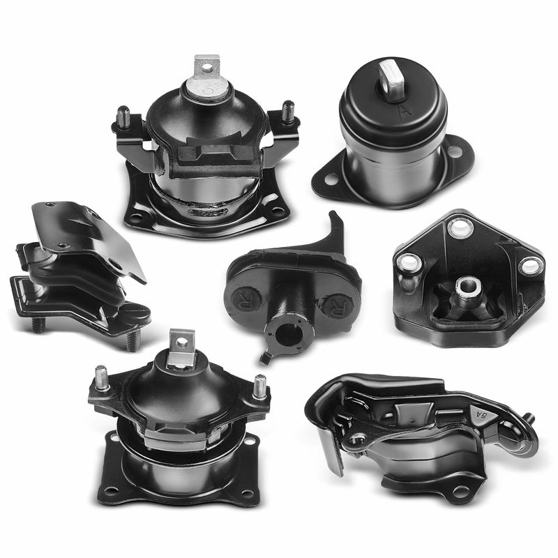 7x Engine Motor & Transmission Mount for Honda Accord 2003-2007 V6 3.0L SOHC