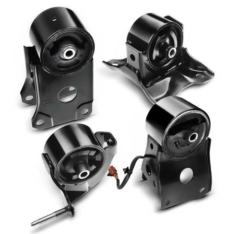 4x Engine Motor & Transmission Mount With Sensor for Nissan Maxima Automatic