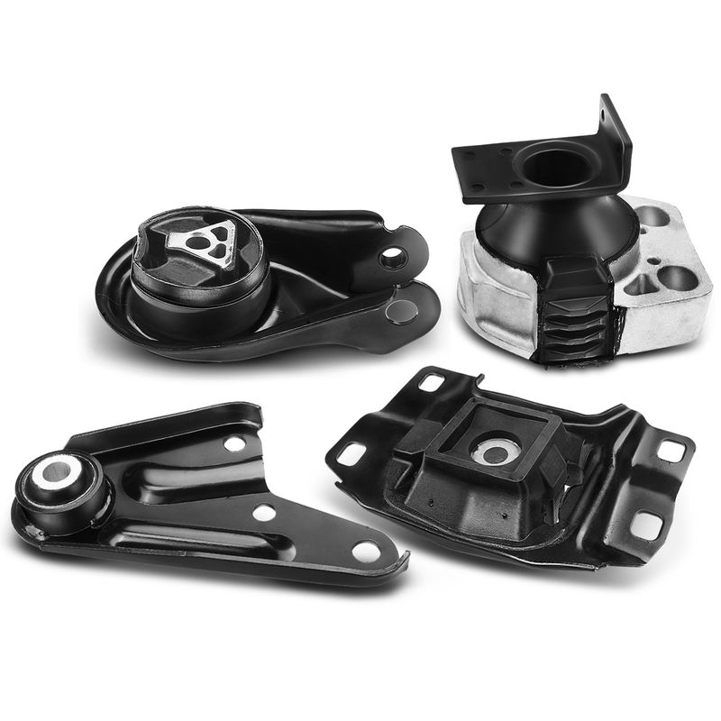 4x Engine Motor & Transmission Mount for Mazda 3 2004-2009 5 2006-2010 L4 2.0L 2.3L