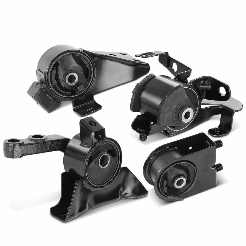 4x Engine Motor Mount & Transmission Mount for Mazda Protege 1999-2003 L4 1.6L