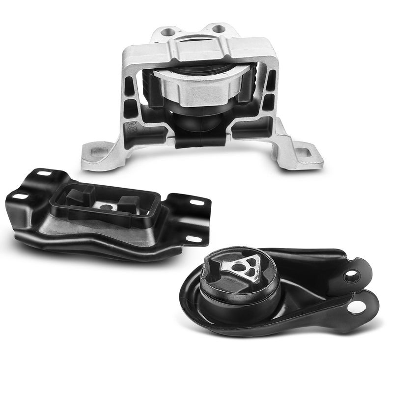 3x Engine Motor & Transmission Mount for Mazda 3 2004 2005-2009 L4 2.3L DOHC
