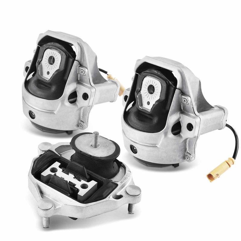 3x Engine Motor & Transmission Mount for Audi A4 Quattro 2009-2016 A4 A5 Quattro