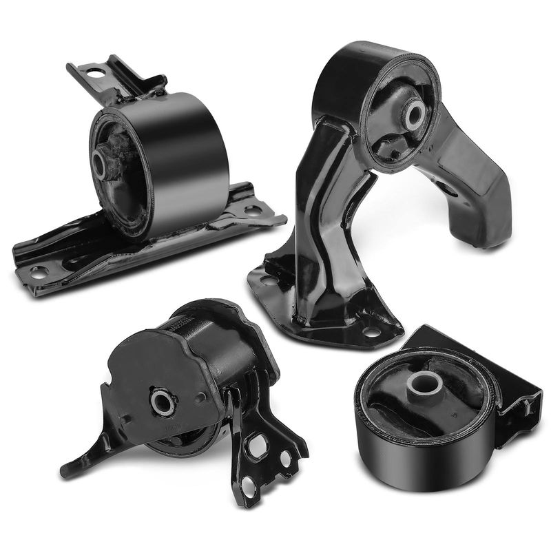 4x Engine Motor & Transmission Mount for Mitsubishi Lancer L4 2.0L Auto Trans