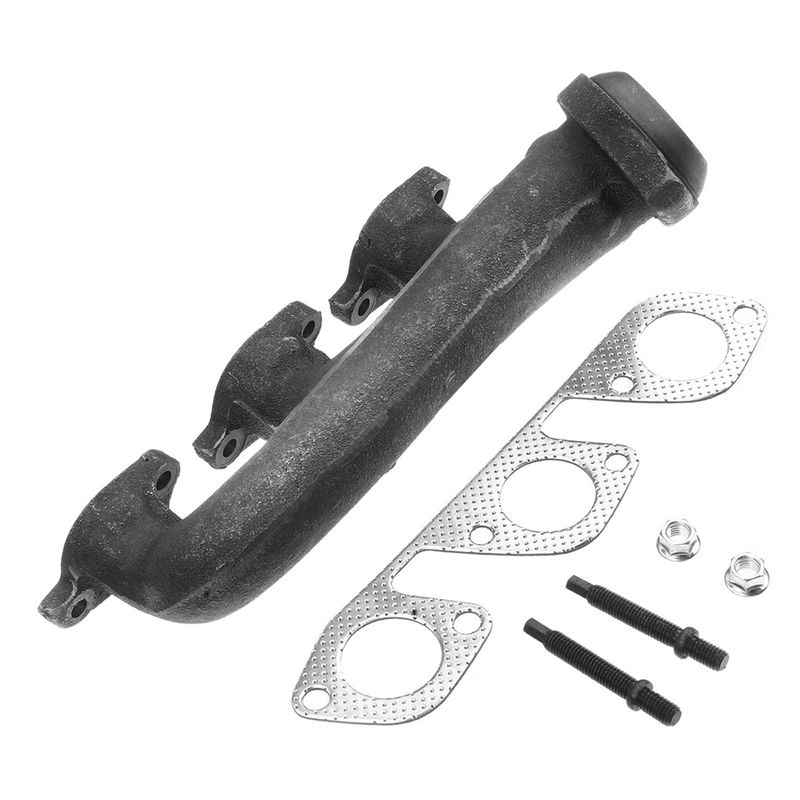 2x Left & Right Exhaust Manifold with Gasket for Ford F-150 1999-2008 V6 4.2L