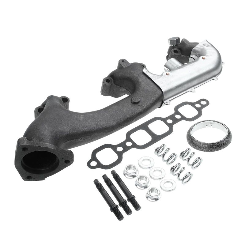 2x Left & Right Exhaust Manifold with Gasket for Chevy C1500 Tahoe GMC K1500