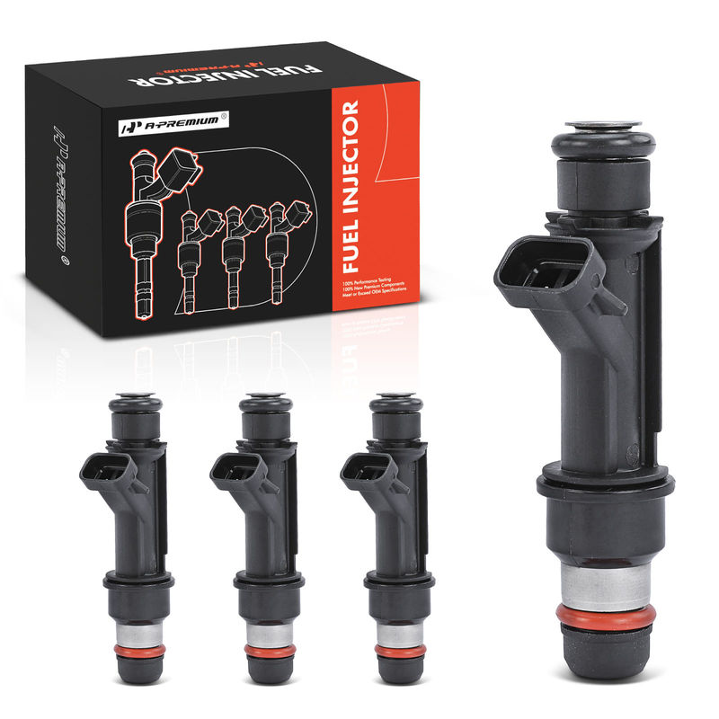 4x Black Fuel Injectors for Chevrolet Malibu 1999 Cavalier Pontiac Grand Am