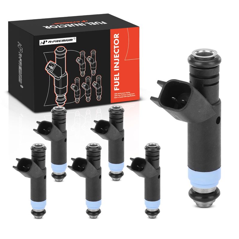 6x Fuel Injector for Dodge Durango Ram 1500 Ram 2500 Van Jeep Cherokee TJ
