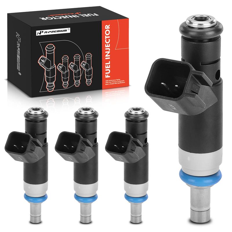4x Fuel Injector for Dodge Avenger 08-14 Chrysler Sebring 07-10 Jeep Patriot