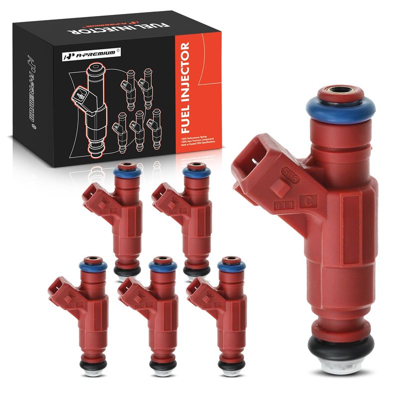 6x Fuel Injectors for Ford Explorer 02-03 Explorer Sport Trac Mercury Mountaineer