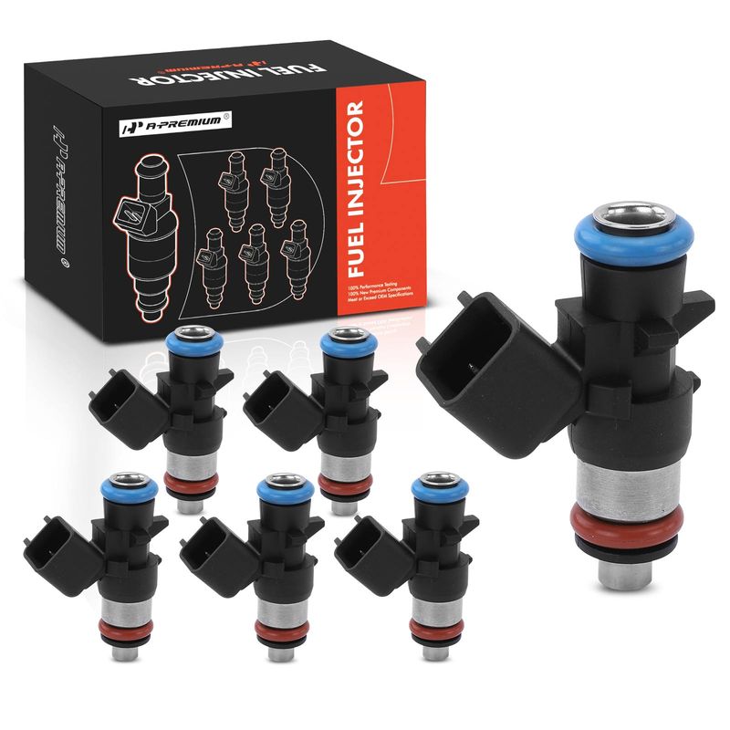6x Fuel Injector for Chrysler 200 Town & Country Ram 1500 Dodge Jeep Volkswagen
