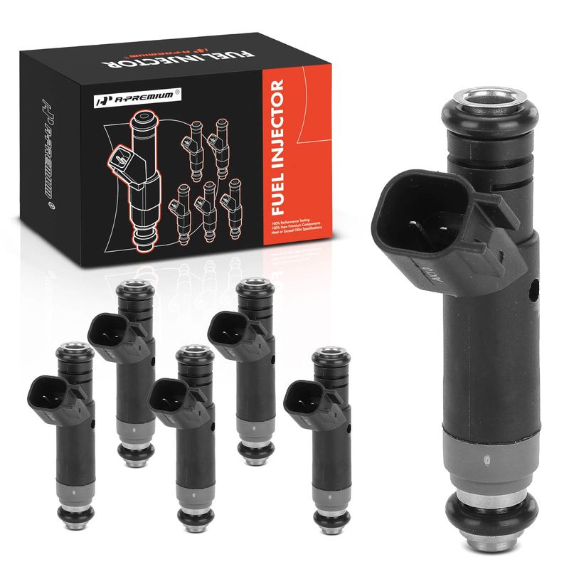 6x Fuel Injector with O-ring for Ford F-150 2005-2008 V6 4.2L
