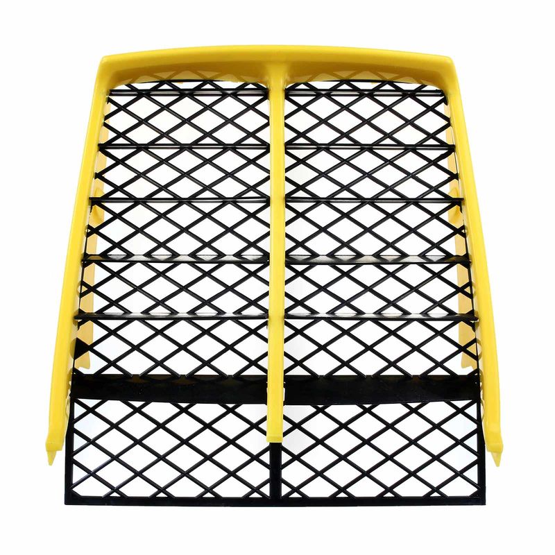 Yellow Plastic Gas Tank Side Covers with Grill for Yamaha Banshee 350 YFZ350