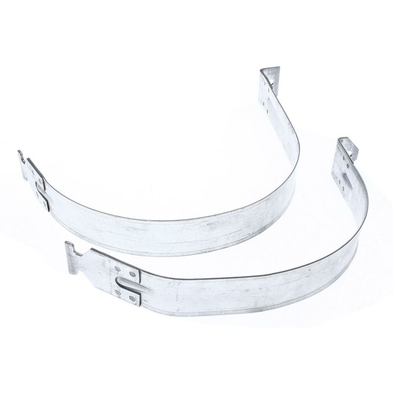 2X Fuel Tank Straps for Dodge Ram 1500 2500 with 35 Gallon Tank