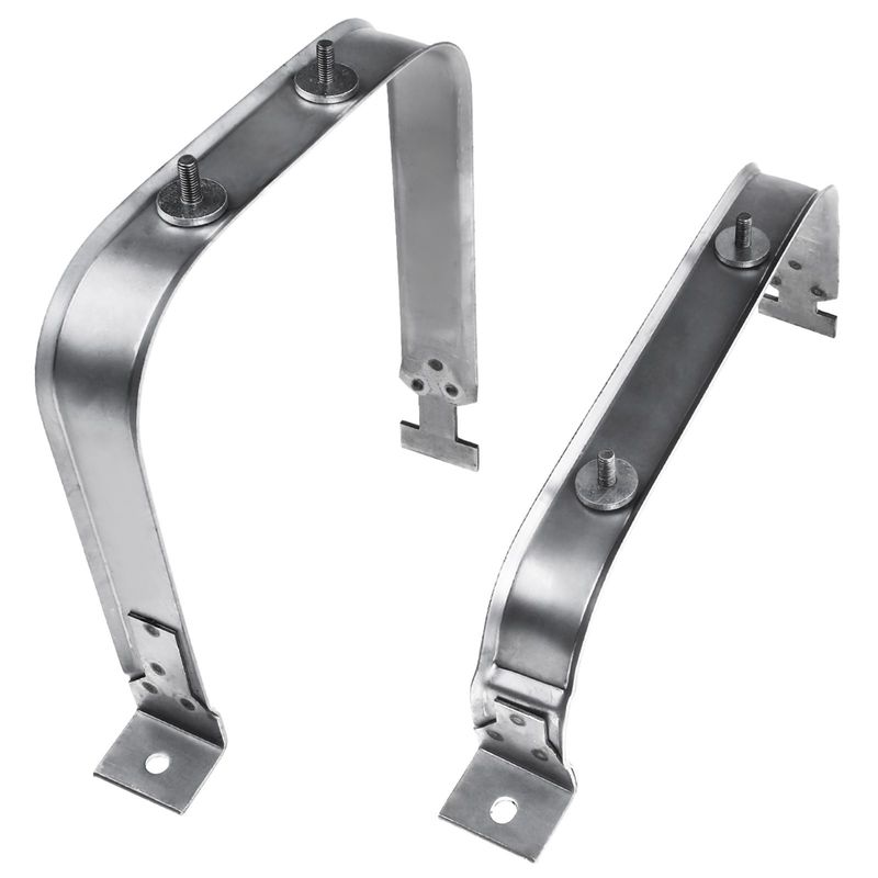 Fuel Tank Straps for Ford F-150 2004-2008 F-250 2004-2006 with Skid Plate