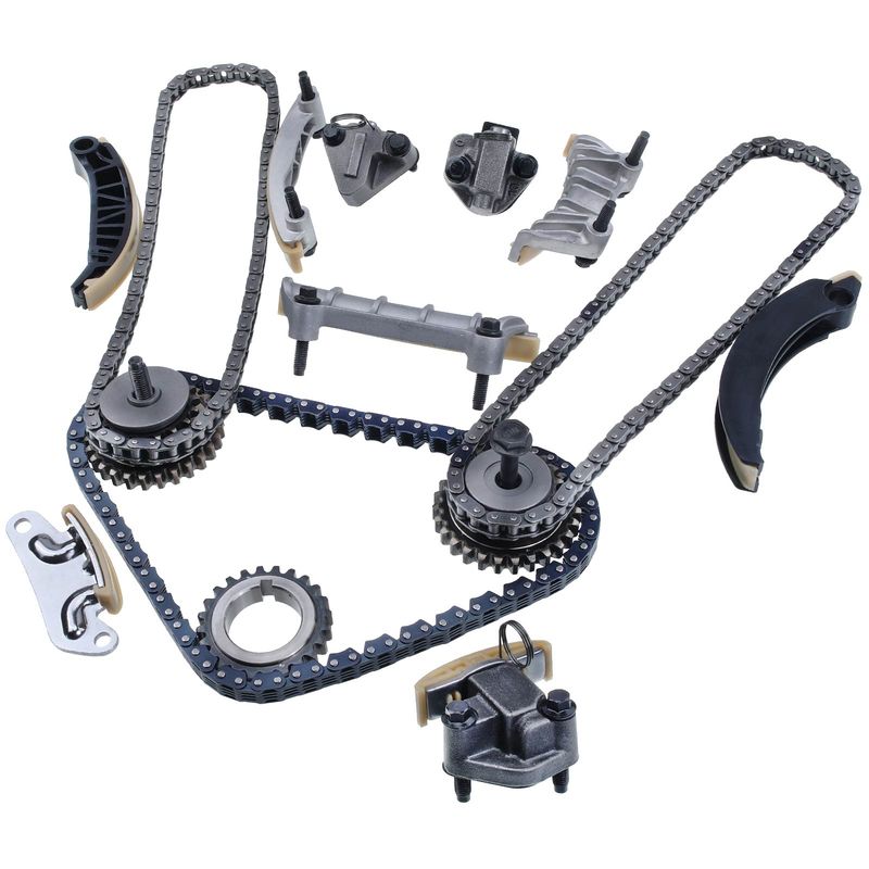 15x Engine Timing Chain Kit for Buick LaCrosse Cadillac CTS Saab 2.8L 3.6L DOHC