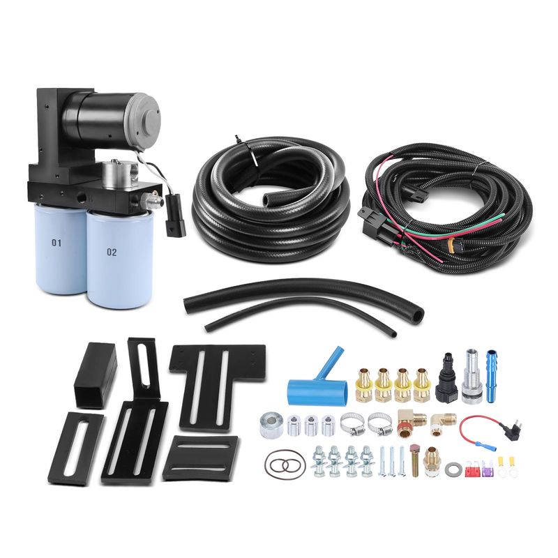 Diesel Fuel Lift Pump System for Chevy Silverado 2500 HD GMC 15-16 6.6L 165GPH