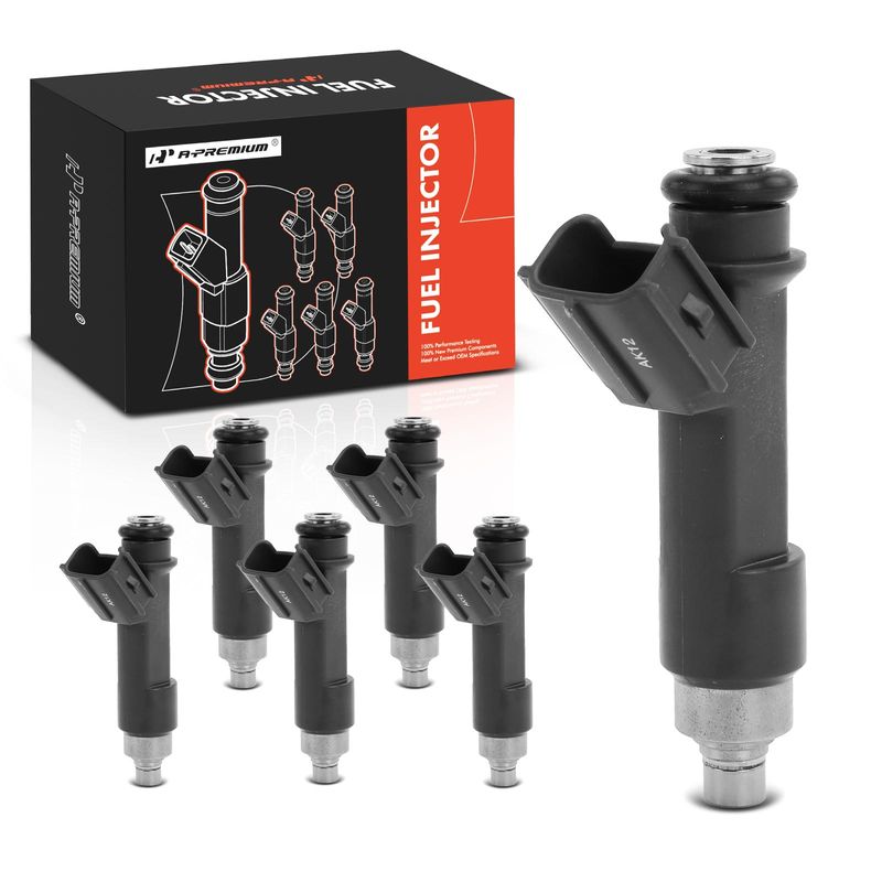 6x Fuel Injector for Toyota Tacoma 2007-2015 Tundra 2007-2011 V6 4.0L Gas