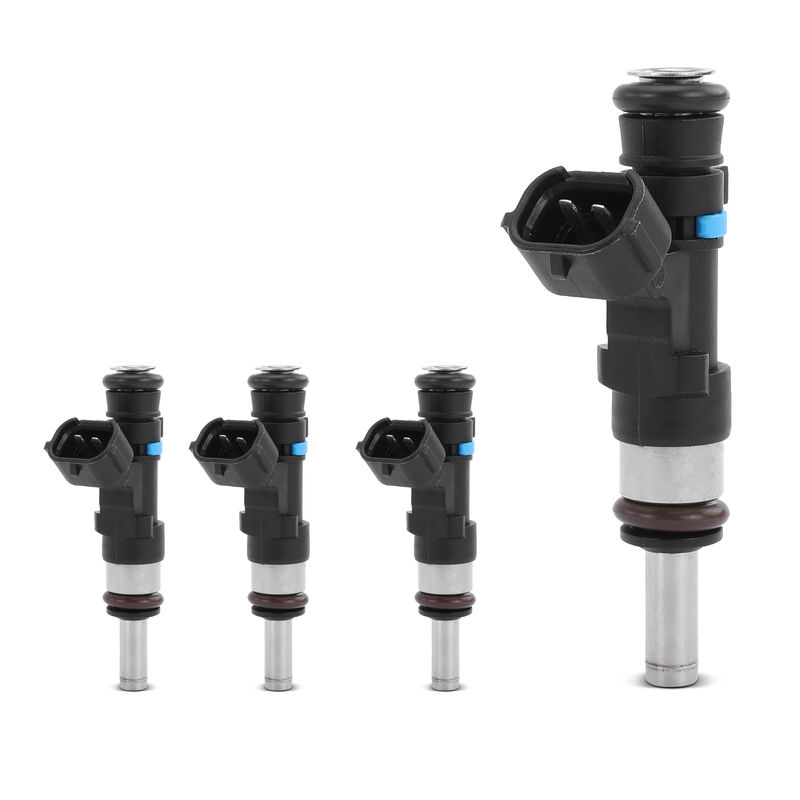 4x Black Fuel Injectors for Mitsubishi Lancer 2009-2014 Outlander L4 2.4L