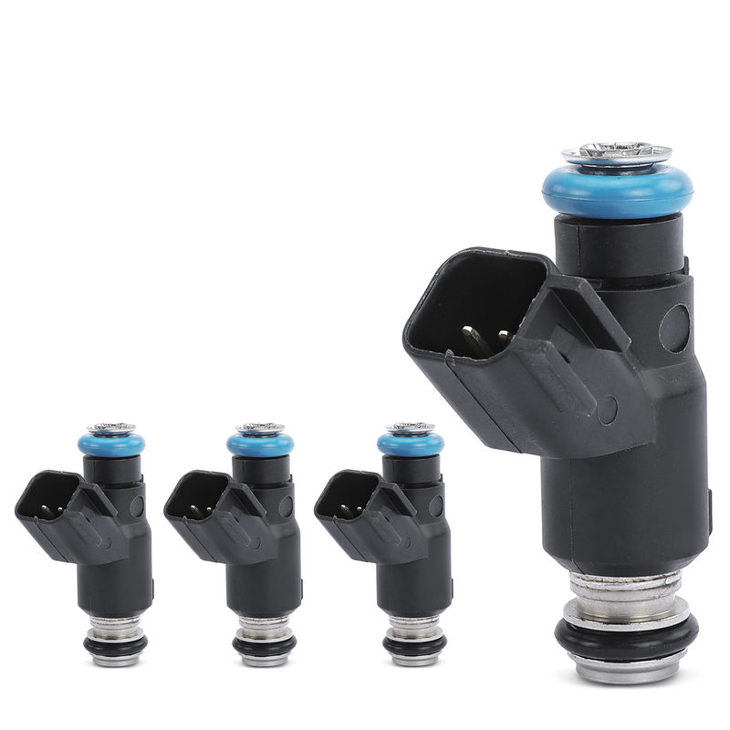 4x Black Fuel Injectors for Chevrolet Aveo Aveo5 2007-2008 L4 1.6L Gas