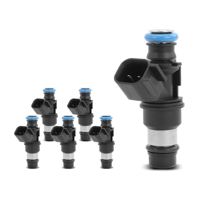6x Black Fuel Injectors for Chevrolet Malibu Uplander Pontiac G6 Buick Terraza