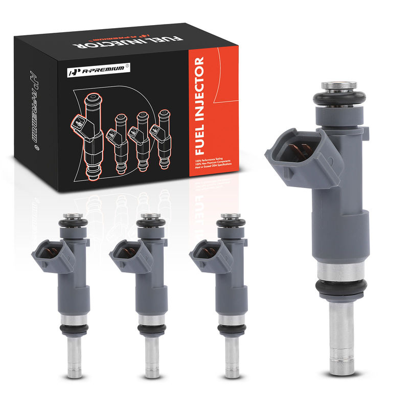 4x Gray Fuel Injectors for Nissan Frontier 2005-2019 L4 2.5L GAS