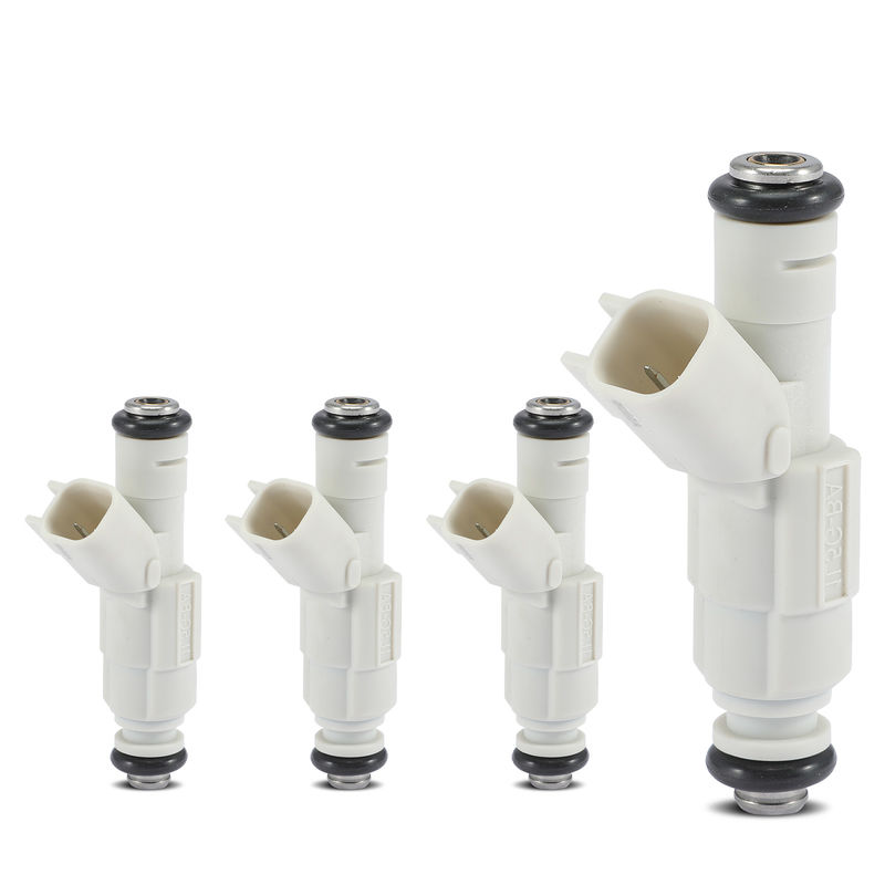 4x White Fuel Injectors for Ford Ranger Mazda B2300 2002-2003 L4 2.3L