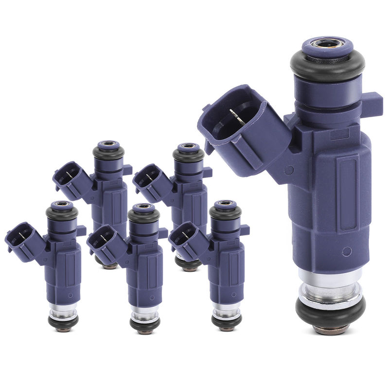 6x Purple Fuel Injectors for INFINITI G35 03-04 I30 FX35 Nissan 350Z Maxima