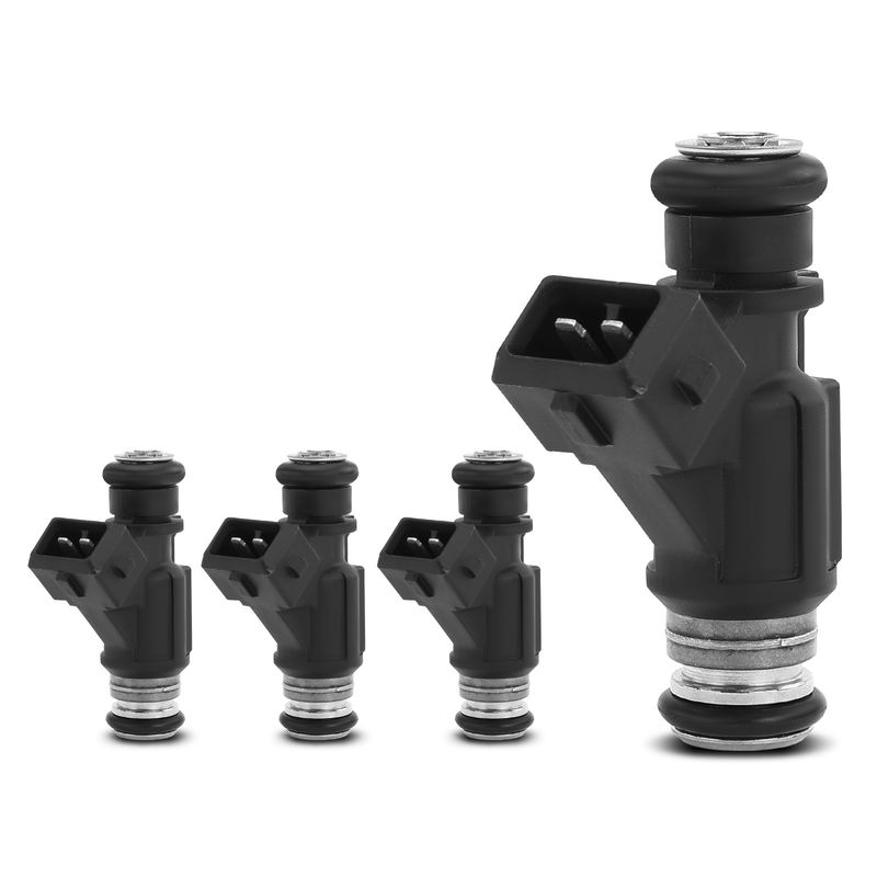 4x Black Fuel Injectors for Mercury Mariner 2002-2006 Outboard Motor 60HP L4 2.3L