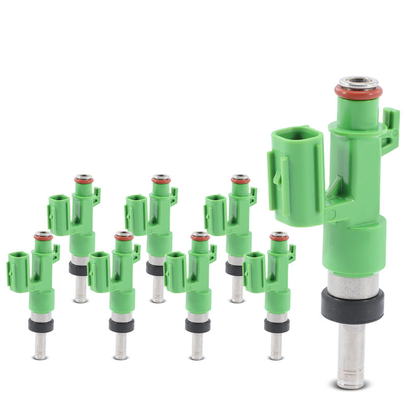 8x Green Fuel Injectors for Toyota Tundra 2007-2008 5.7L Naturally Aspirated
