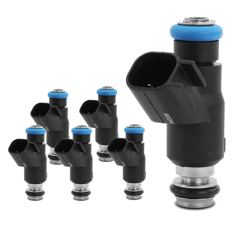 6x Fuel Injector for Hyundai Entourage Genesis Azera Kia Amanti Sedona Sorento