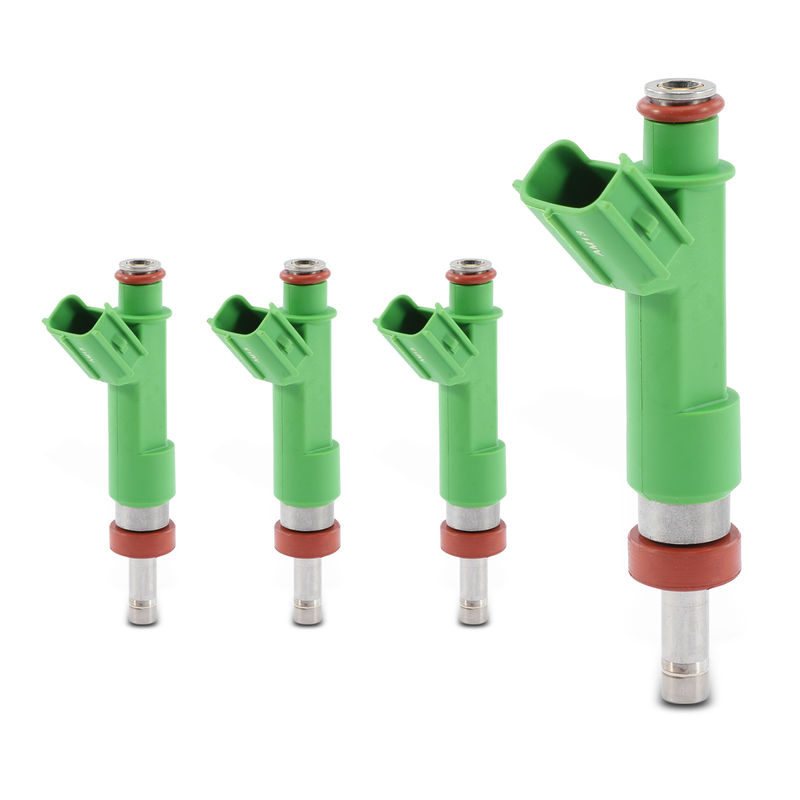 4x Green Fuel Injectors for Toyota Camry Avalon Highlander Sienna Lexus NX300h