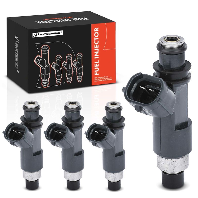 4x Fuel Injector with O-ring for Subaru Forester 2011-2015 H4 2.5L
