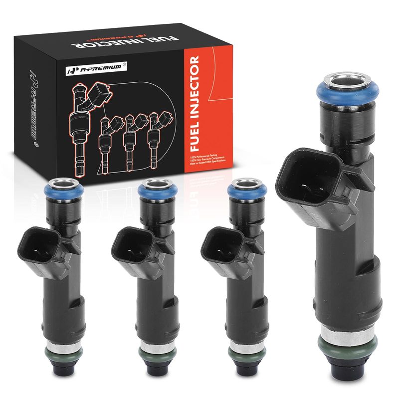 4x Fuel Injector for Chevrolet Malibu Cobalt HHR Pontiac G5 G6 Saturn Aura Sky