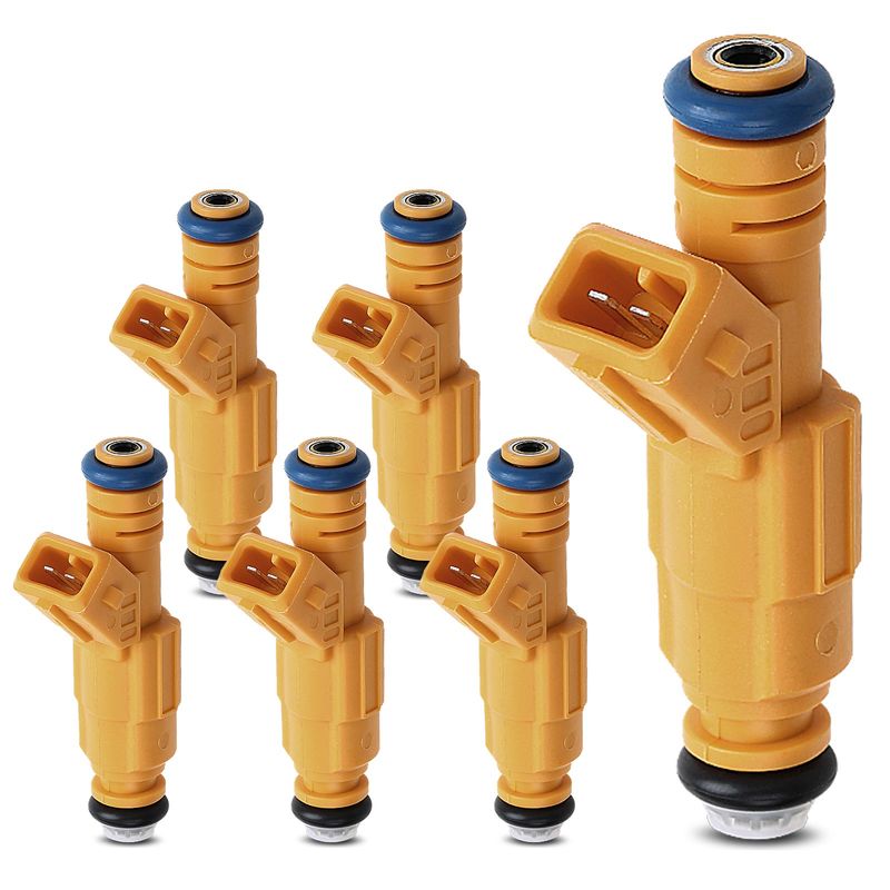 6x Fuel Injector for Jeep Grand Cherokee 1993-1998 Wrangler Comanche ZJ Jeep L6