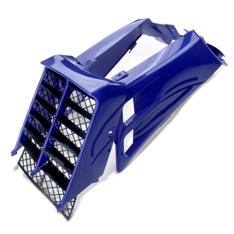 Blue Plastic Gas Tank Side Covers with Grill for Yamaha Banshee 350 YFZ350 87-06