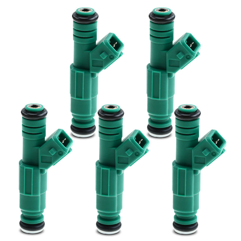 5x Fuel Injectors for Volvo C70 2004 S60 2003-2007 V70 L5 2.5L 2.4L Petrol