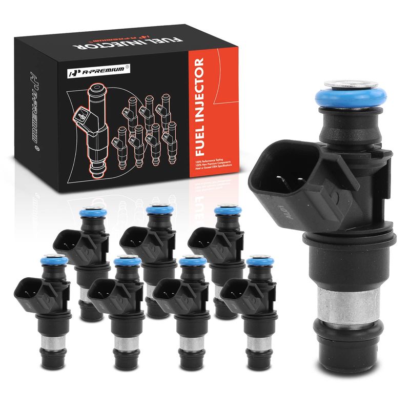 8x Fuel Injector for Chevrolet Silverado 1500 2500 GMC Yukon Cadillac Buick